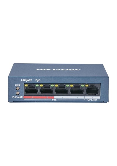 Hıkvısıon Hvn Ds-3e0105p-e/m B Network Poe Switch Guvdhv3e0105mb91