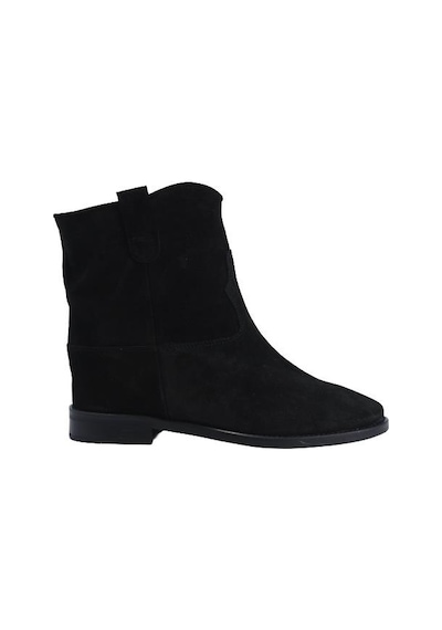 Poletto Hakiki Deri Kahve Bot Düz 482 02-2256 Kahve