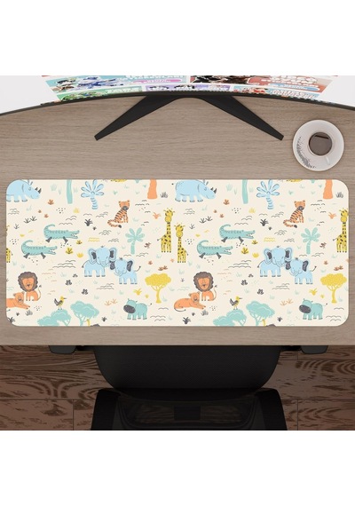 Çocuk Gaming Mouse Pad Kauçuk Kaymaz Taban Mousepad V1, 70x30 Xl