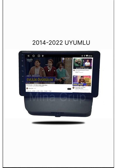 Snp Serisi Ford Courier Deluxe Trend Uyumlu 9" Multimedya Teyp 4-64 Gb Carplay + Kamera 2 Yıl li 9"