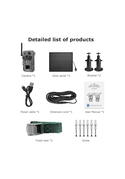 Avenir Av-s443h 3mp 4g Solar Fotokapan Kamera Avenir Av-s443h 3mp 4g Solar Fotokapan Kamera