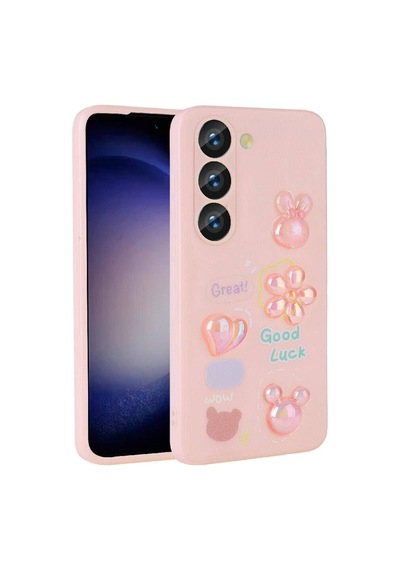 A54 İle Uyumlu Kılıf Pembe Tan Silikon Kapak A54 İle Uyumlu, Pembe Sku: Zeusb0ctj76kw9