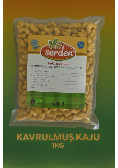 Kavrulmuş İri Kaju 1kg 1 KG