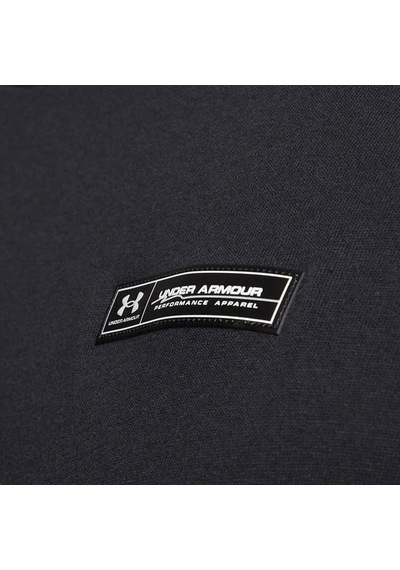 Under Armour Heavyweight Armour Label Erkek Siyah Polo Yaka Tişört