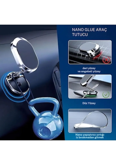 Katlanabilir Mınatıslı Manyetik Mini Araç Içi Ve Masaüstü Premiu Katlanabilir Mınatıslı Manyetik Mini Araç Içi Ve Masaüstü Premiu
