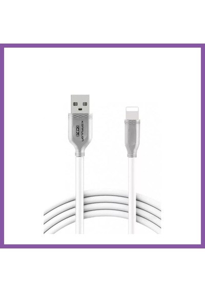Bezos Konfulon S48 Lightning Kablo İphone Uyumlu 1m 3a - Beyaz Bzoshb