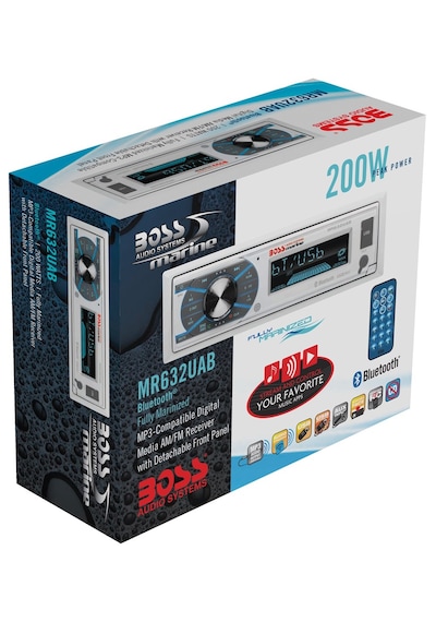 Boss Marin Teyp Radyo. Tekne Ses Sistemi. Bluetooth