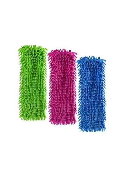 Cod-Ex Mikrofiber Islak Kuru Nemli Makarna Şönil Palet Tablet Mop Yedeği 5'li 80 CM