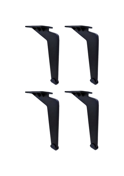 20 Cm Lama Model Siyah Metal Mobilya, Dolap, Koltuk, Tv Ünitesi Ayakları Metal 4 Adet Siyah