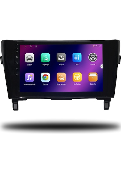 Caros Nissan Qashqai 2013-2021 Uyumlu Android Multimedya 6gb Ram 128gb Hafıza 10"