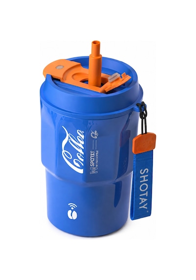 Shotay Class Çelik Matara 450 Ml. Mavi