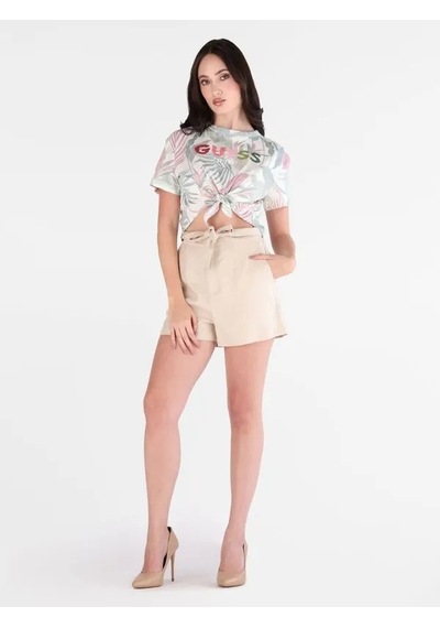 Guess Jersey Regular Fit Kadın Crop T-shirt W6gı09k3024 Çok Renkli Guess Jersey Regular Fit Kadın Crop T-shirt W6gı09k3024 Çok Renkli