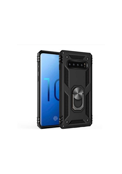 Galaxy S10 Kılıf Zore Vega Kapak Siyah