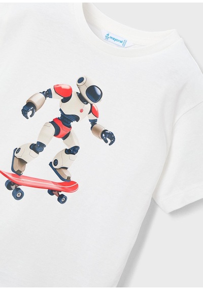 Mayoral Erkek Çocuk Penye Şort Tshirt Takım Kırmızı Kırmızı
