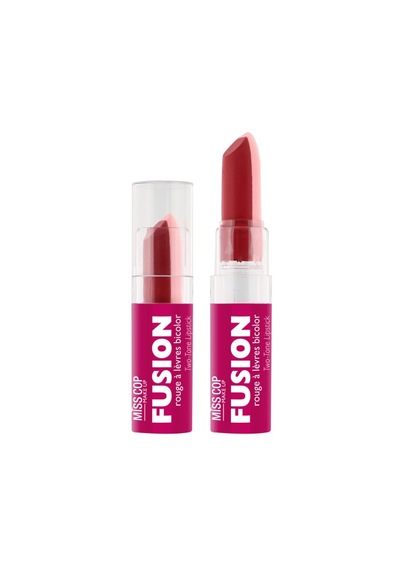 Miss Cop Fusion Two Tone Lipstick 06 Pink