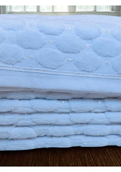 Miosse Pure 10 Adet 30x50 Cm Lüx %100 Pamuk El-yüz-misafir Havlusu Beyaz