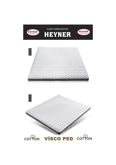 Babyhopeankara Heyner Sleep 80X200 Visco Yatak Pedi 80X200 Ortopedik Visco Ped