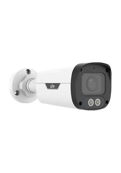 Unv 4mp Bullet 2.8mm Ipc2314le-adf28km-wp 30metre Ip Güvenlik Kamerası Wıse-ısp Colorhunter Sesli