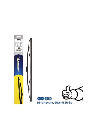Michelin Rainforce Mcr280 28Cm  1 Adet Universal Telli Arka Silec