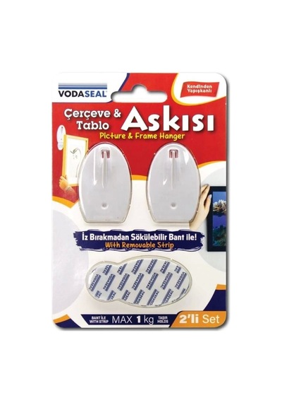 Mey İthalat Vodaseal Çerçeve Ve Tablo Askısı 2 Li Set