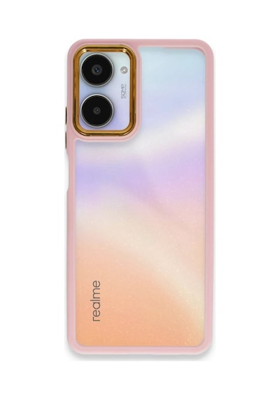 Realme 10 Pro 5g Kılıf Dora Kapak - Pudra 0.2M-Çok Renkli