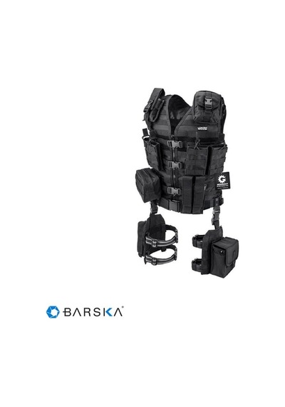 Barska Vx-100 Taktik Yelek Ve Bacak Tabanca Kııfı Bordo - Bej