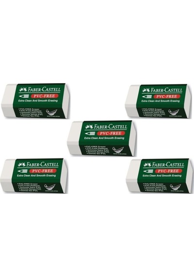Pvc Free No:30 Küçük Boy Beyaz Silgi 5 Li