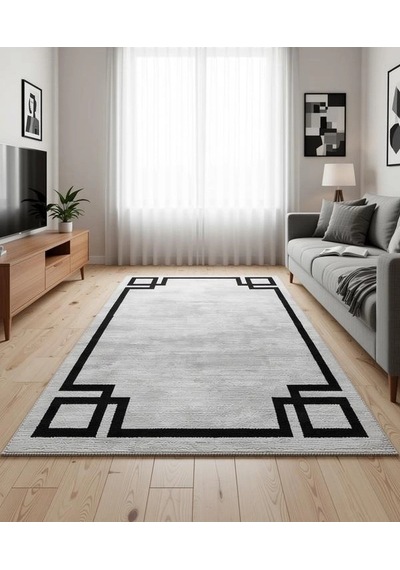 Efsane Halı 200x290 Astra Koleksiyonu 34217-090 Siyah