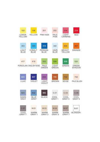 Zig Kurecolor Twin S Kc-3000 36V 36 Renk Marker Set
