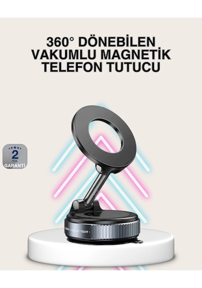 Güçlü Mıknatıslı Vakumlu Araç Telefon Tutucu Alüminyum Gövde 46125785