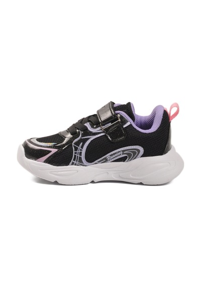 Slazenger Siyah Mor Cırtlı Hafif Esnek Kız Çocuk Spor Ayakkabı Kelsy P Siyah-mor