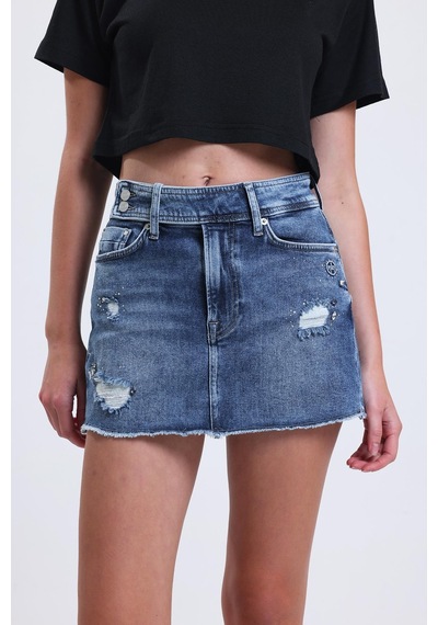 Elvin Indigo Mini Taşlı-mavi Mavi