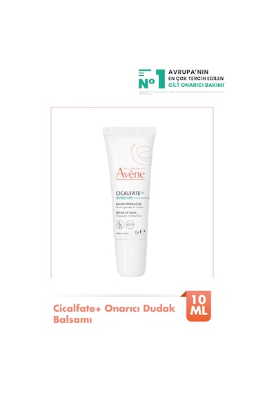 Cicalfate Çatlamış Ve Kurumuş Dudaklar İçin Onarıcı Ve Nemlendirici Dudak Kremi 10 Ml