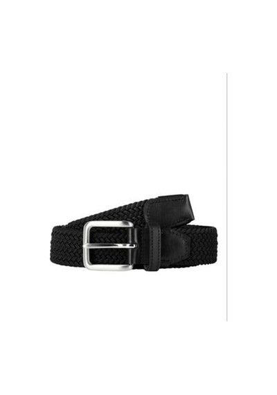 Jack & Jones Jacsprıng Woven Belt Noos Erkek Siyah Kemer - 12118114