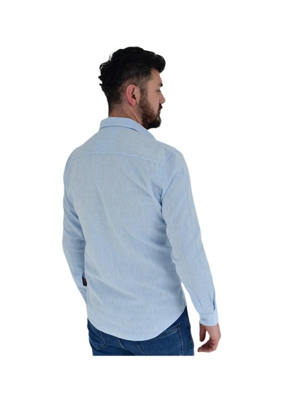 Erkek Spor Gömlek Silim Fit 9843 Bgl-st02726 001