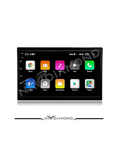 Navidiamond Mx71S 7 Inch 2 Gb Ram Android 10.1 Multimedia Teyp