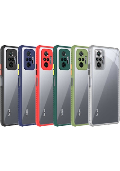 More Tr Redmi Note 10 Pro Kılıf Mtr Kaff Kapak - Lacivert