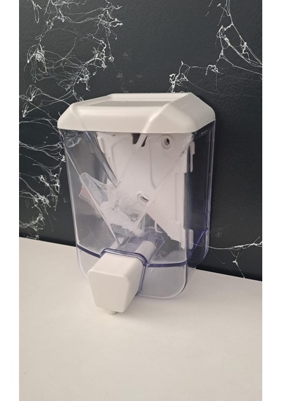 Maxıflow Plastik Sıvı Sabunluk - Şeffaf Mavi 500 Ml 13434 Diğer