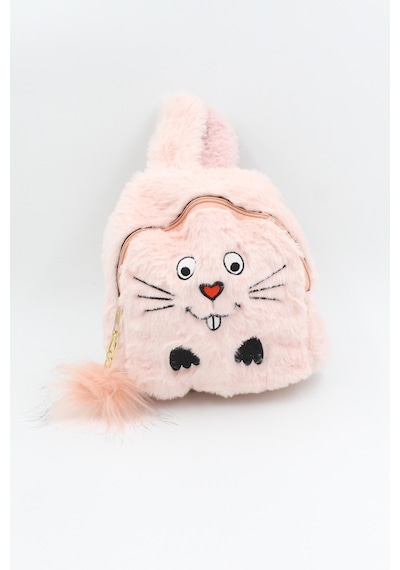 Chantaky 039 3000  Peluş Tavşan Çocuk Sırt Çantası Pudra