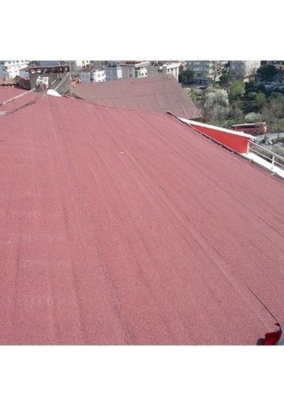 Alteks Silver Kırmızı Düz Kumlu Su Yalıtım Membranı Şingıl
