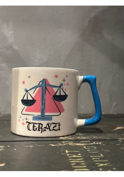 Terazi Burcu Tasarım Kupa