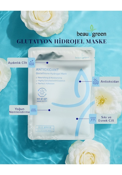 Provega 5 Adet Beauugreen Glutatyon Hidrojel Maske