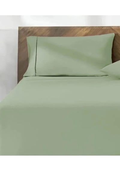 %100 Pamuk 2&apos Li Yastık Kılıfı 50x70 Cm Adaçayı 50 x 22