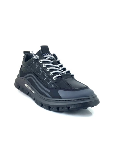 Guja 590 24ya Erkek Sneaker Günlük Ayakkabı - Siyah-siyah Siyah