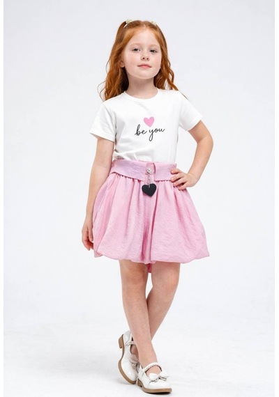 Poala Kids Balon Etekli Takım Pembe