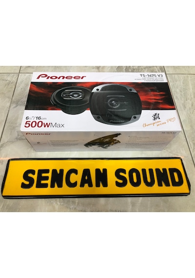 Pioneer Ts-1675v3 500watt Sencan Sound
