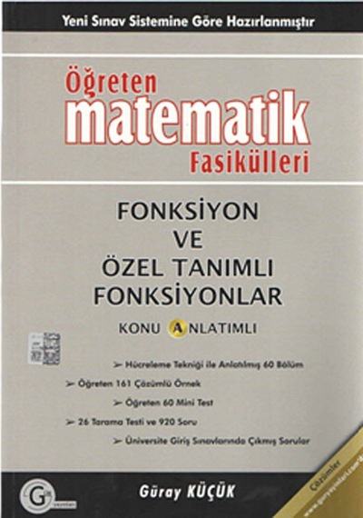 Öğreten Matematik Fasikülleri Fonksiyon ve Özel Tanımlı Fonksi