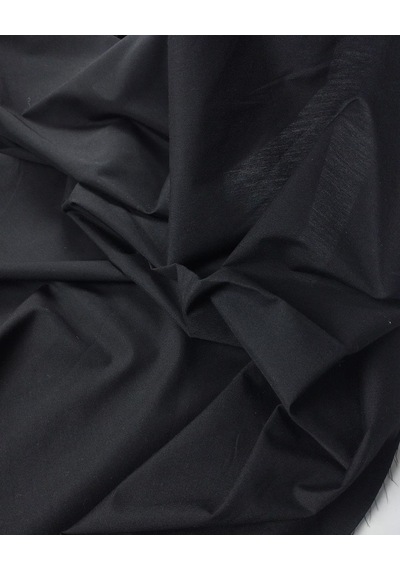 Siyah Renkte Pamuk Poplin Kumaş En 150 Cm X Boy 180 Cm -10269 Siyah