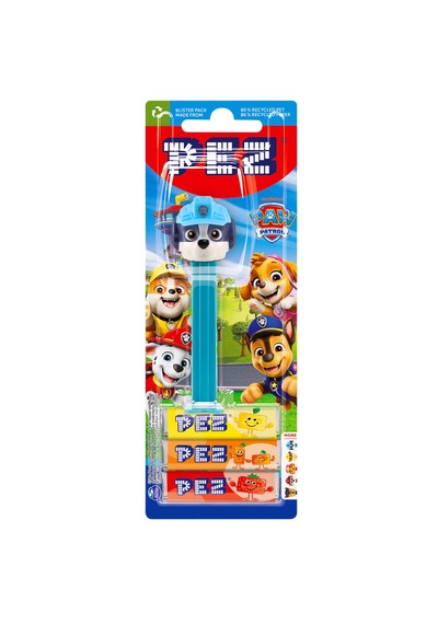 Pez Dispenser Paw Patrol Rex Meyve Aromalı Şekerleme Makinesi Ve Şekerleme Yedekleri