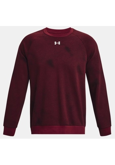 Under Armour Erkek UA Rival Fleece Baskılı Bisiklet Yaka 1379756-600 Beyaz Under Armour Erkek UA Rival Fleece Baskılı Bisiklet Yaka 1379756-600 Beyaz